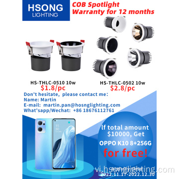 Nhôm Spotlight 10w LED LED LED LED